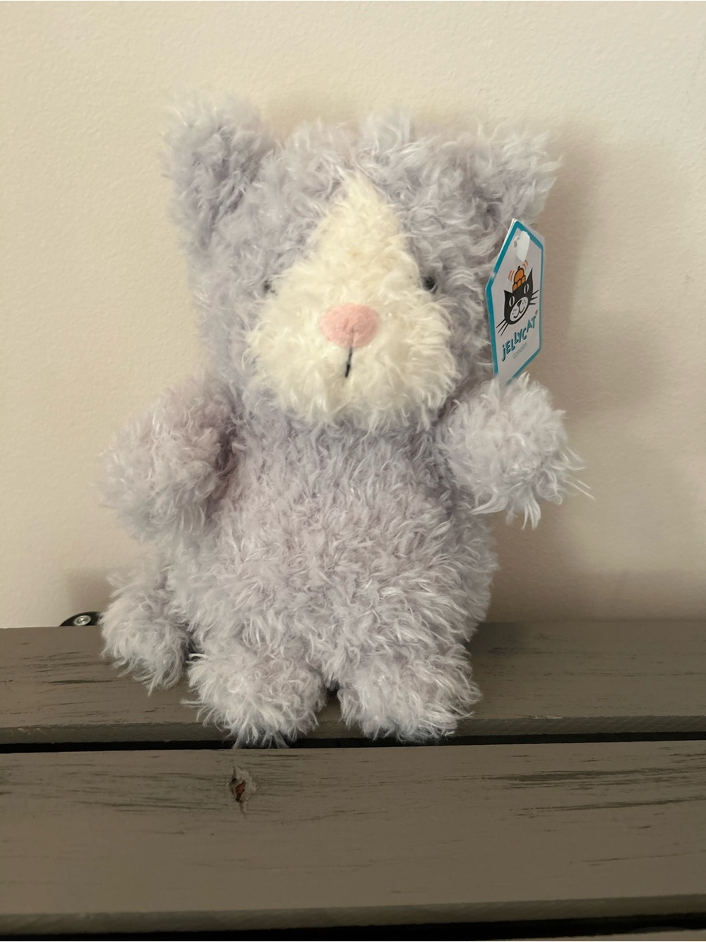 Retired Little Kitten Lavender/Blue Body Jellycat NWT